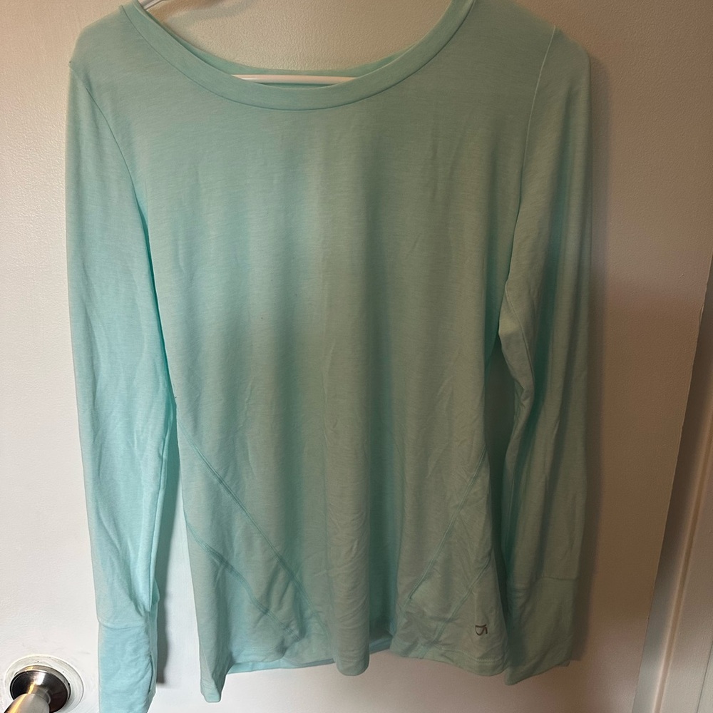 GAP Aqua Long Sleeve Shirt